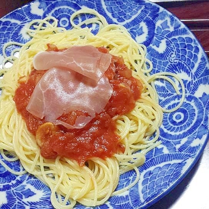 家イタリアン☆フレッシュトマトソースのパスタ